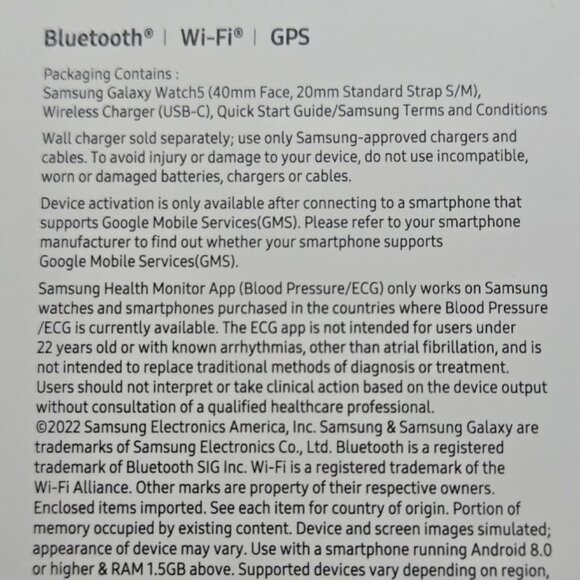 Samsung Galaxy Watch 5 - Picture 5 of 5